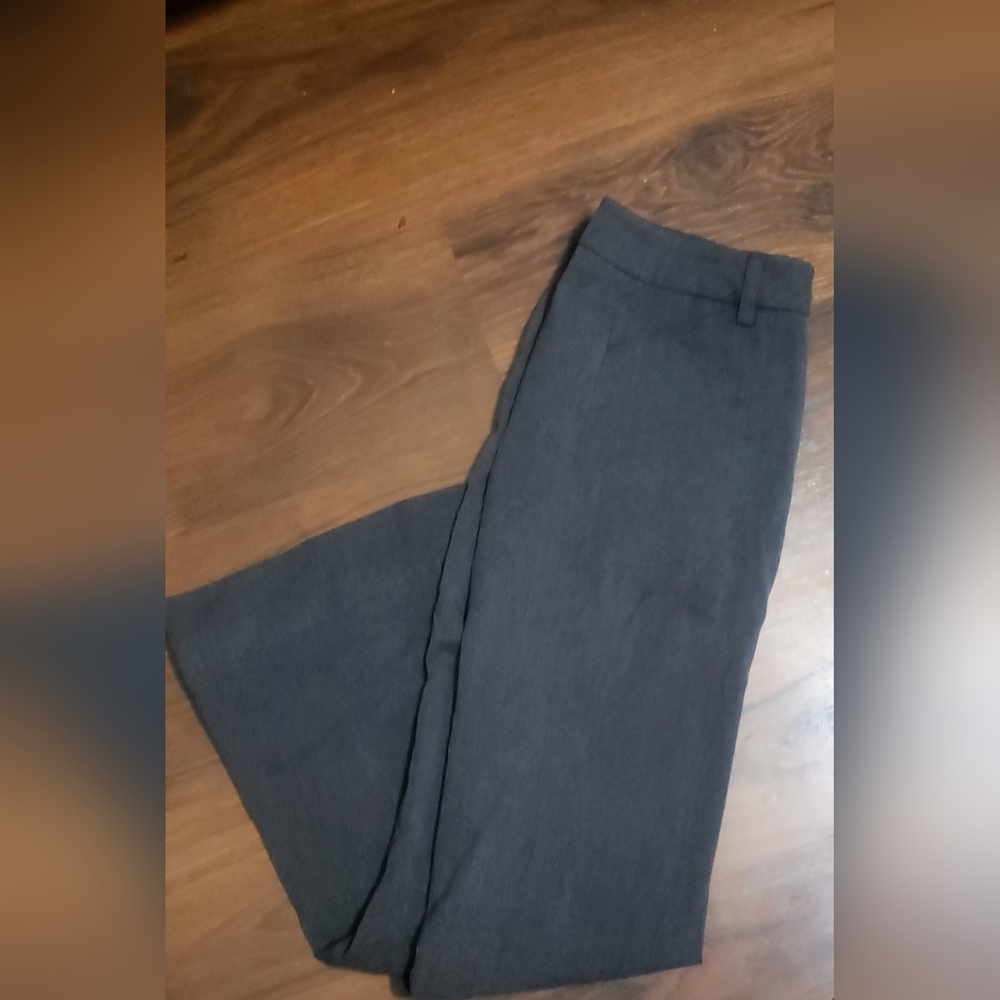Women's Grey Dress Pants Juniors Size Medium